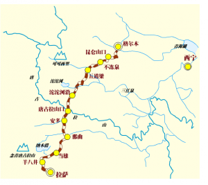 青藏铁路普通无缝钢轨全线换铺完成 -1